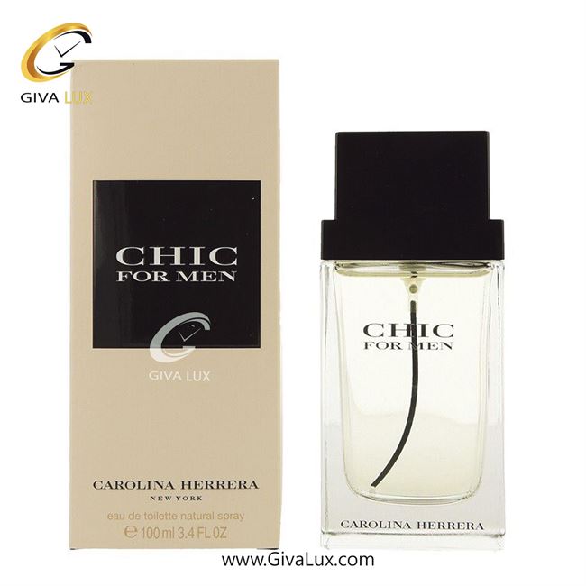  ادو تویلت مردانه کارولینا هررا اورجینال مدل Carolina Herrera Chic for Men | چیک (شیک) فور من حجم  100 میل